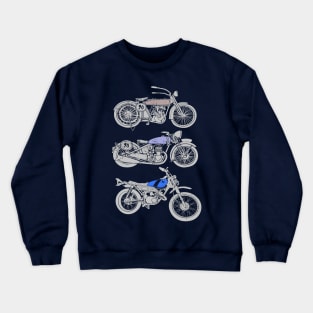 three bikes Crewneck Sweatshirt